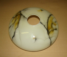 Lampenschirm marmoriert Alte Hängeleuchte Art Deco Lampenglas Leuchte Lampe 23cm
