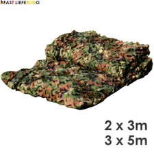 Tarnnetz Flecktarn Bundeswehr Armee Netz Tarnung Jagd Outdoor Dekonetz Camping