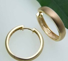 Ladies Earrings Hinged Hoop