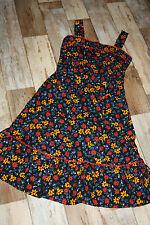 KL4799 @ vintage Kleid @ Sommerkleid @ shabby Blumen @ Boho Gipsy @ 36-38