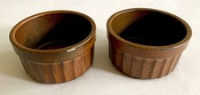 2 Keramik Auflaufförmchen feuerfest für Mikrowelle und Backofen, Dipform