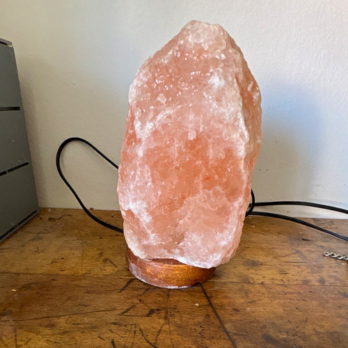 Salzkristall salzlampe rosa - salzlampe,