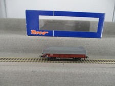 Roco Spur H0 66850 Offener Güterwagen mit Plane der DB in OVP