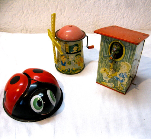 Alte blech spardose - 3, blech-spardose