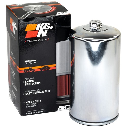 ölfilter chrom kn 173c - k&n, kn-173c