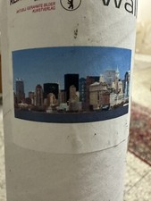 Wallprint City Stadt Amerika Bild WANDBILD selbstklebende Vinyl Folie 250x125cm