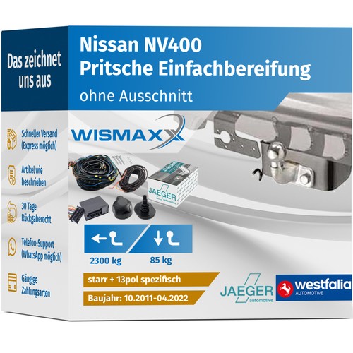 Anhängerkupplung für nissan - anhÄngerkupplung,