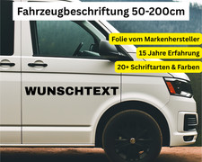 Fahrzeugbeschriftung