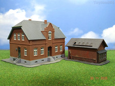 KIBRI H0 B-8188 SIEDLUNGSHAUS OBERHAUSEN Mehrfamilienhaus Wohnhaus | B377