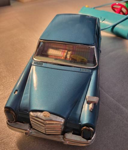 Vintage blechauto mit - blechauto,