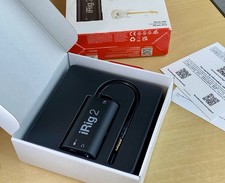 IK Multimedia iRig 2 Gitarren-Schnittstellenadapter - Schwarz