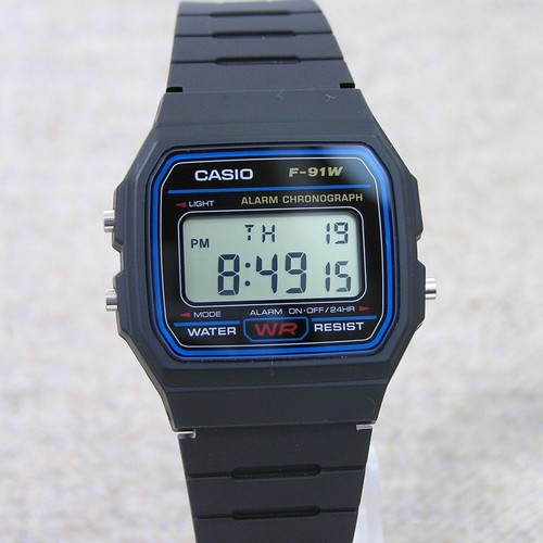 Stock casio 91w 1jh japan - uk, f-91w-1jh