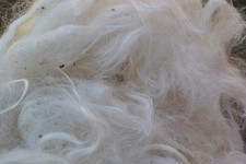 300Gr WEIß rohwolle filzen