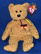 Kuscheltier TY Beanie Baby Bär Germania braun (1)