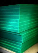 PE1000 UHMW-PE Rechteckleiste Grün  5-100 mm  L wählbar große Formate Zuschnitt