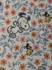 Baumwollstoff Snoopy Woodstock