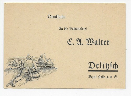 Drucksache postkarte - postkarte,
