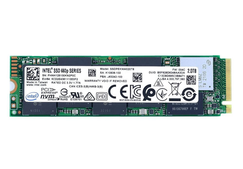 Intel 660p 2tb nvme - 2tb,