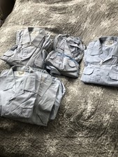 Bundeswehr Diensthemd Hemd BW Konvolut Gr 45/46  18 Stück Uniformhemd blau