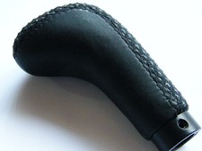 Original Kamei Schaltknauf Leder schwarz Universal Schalthebel Knauf Knopf Auto