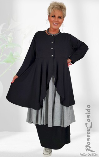 Lagenlook chasuble long - chasuble, long-shirt