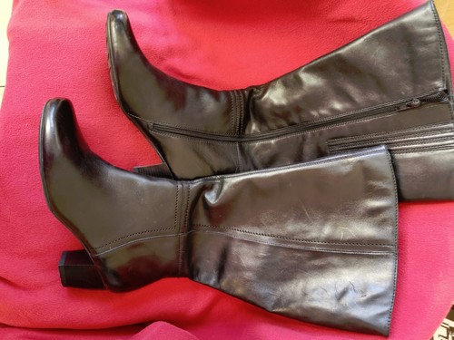 Stiefel schwarz weitschaft - stiefel,