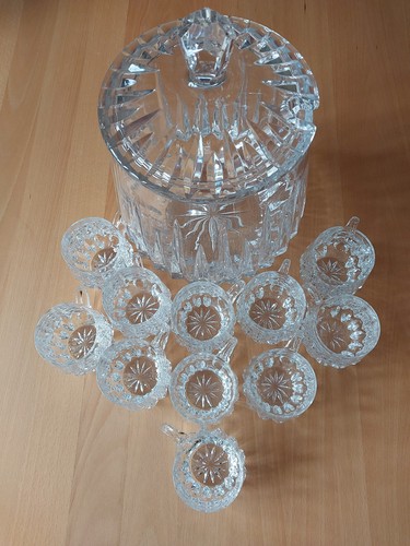 Bowle set kristall - set,