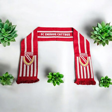 NEU Schal FC Energie Cottbus 1966 Fußball Bundesliga Football Scarf DDR DFB NEU