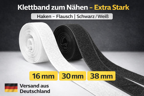 Klettband zum nähen extra - zum,