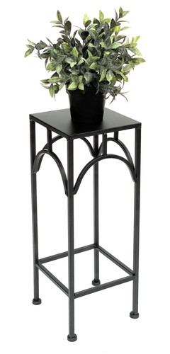 Blumenhocker metall schwarz - metall,