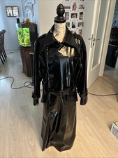 Lackmantel, Trenchcoat, Lackina XL. Wetlook, Glänzend