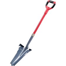 Wurzelspaten mit Sägezähnen