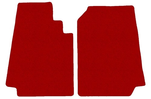 Basic front fußmatten rot - basic,