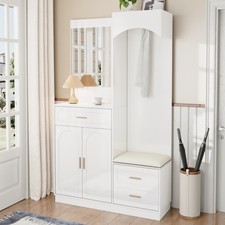 Garderoben-Set mit Spiegel