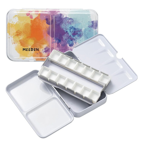 Meeden aquarell blechdose leer - meeden,