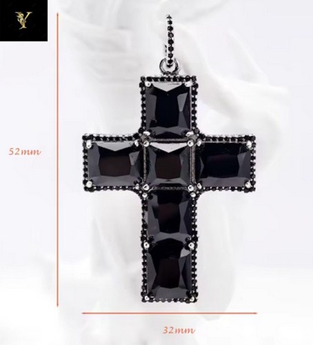 Silbernes kreuz aus - 💎🖤,
