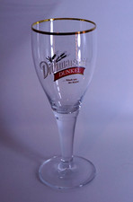 Dithmarscher Dunkel Bierpokal Goldrand Bier Glas 0,3 l Bar Kneipe Gastro NEU