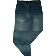 MEYER Herren Stretch Jeans Chino Hose Straight Comfort 48 M W32 L32 dunkel Blau