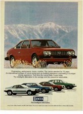 1976 LANCIA Beta Coupe red