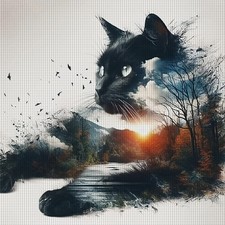 Kreuzstich-Set Tiermotive