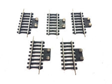 5x💥Piko 5/6821 DDR Anschlussgleis 1/3 gerade 59 mm Spur H0 Hohlprofil U-Profil