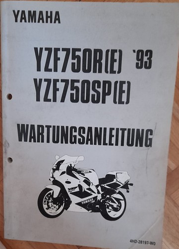 Yamaha yzf750r yzf750sp - yzf750sp, (e)