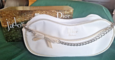Christian Dior  Parfums  Kosmetiktasche   Weiß - Gold   Make-up     Neu