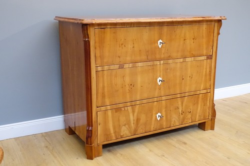 Biedermeier kommode kirschbaum - biedermeier,