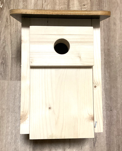 Meisen nistkasten naturholz - meisen, nistkasten,