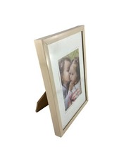 Bilderrahmen 10x15 oder 7x10cm Vintage Beige z. Aufstellen Gebraucht Kunststoff