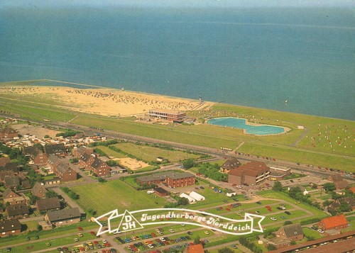 Norddeich nordseebad - ak,