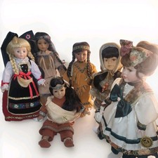 6 Porzellan Puppen ☆