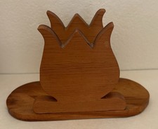 Serviettenhalter *Tulpe* - house of crafts - vintage - Holz - Organizer