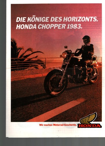 Prospekt honda motorrad - honda,